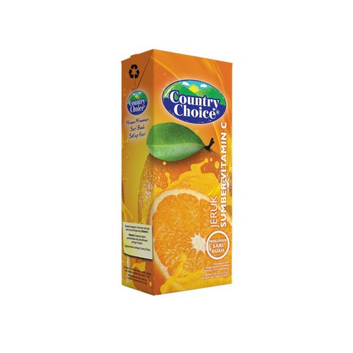 Country Choice Minuman Sari Buah Jeruk Kotak 250ML