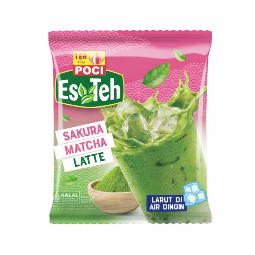 Teh Poci Es Teh Sakura Matcha Latte 25GR