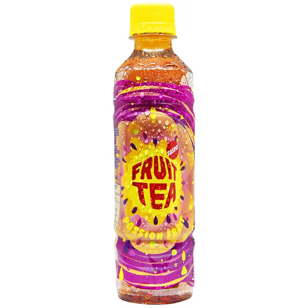Sosro Fruit Tea Passion Fruit Btl 350ML