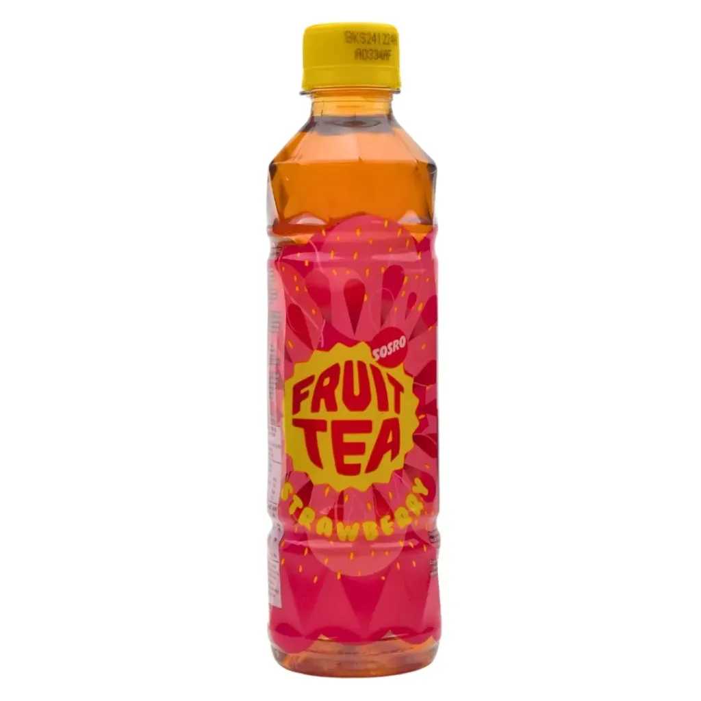 Sosro Fruit Tea Stroberi Btl 350ML