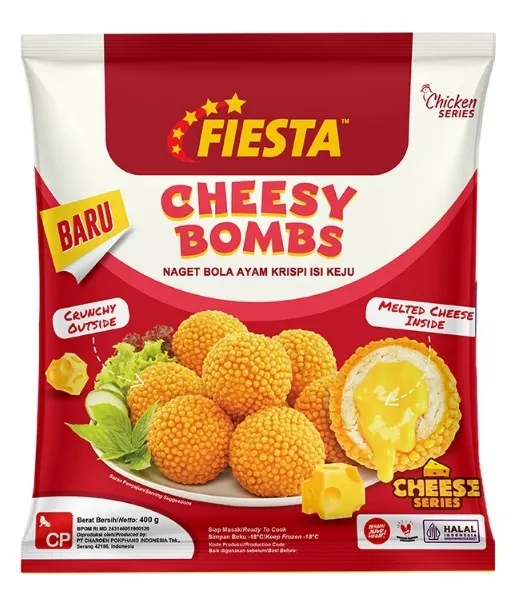 Fiesta Cheesy Bombs 400GR
