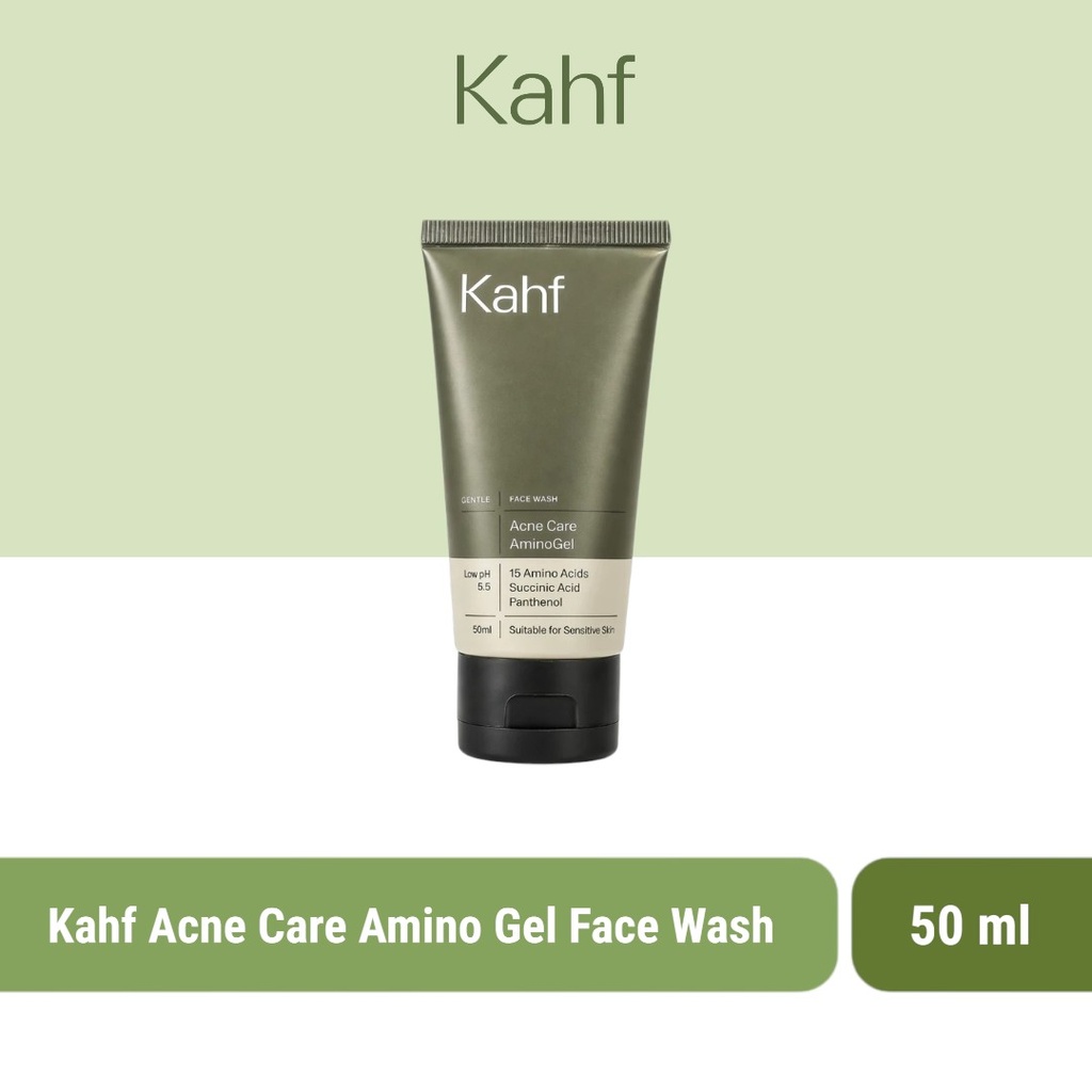 Kahf Gentle Face Wash Acne Care AminoGel 50ML