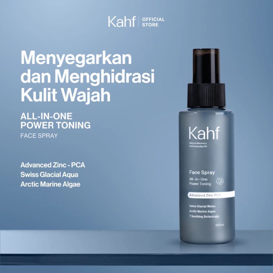 Kahf Face Spray All in One Power Toning Advanced Zinc PCA 100ML