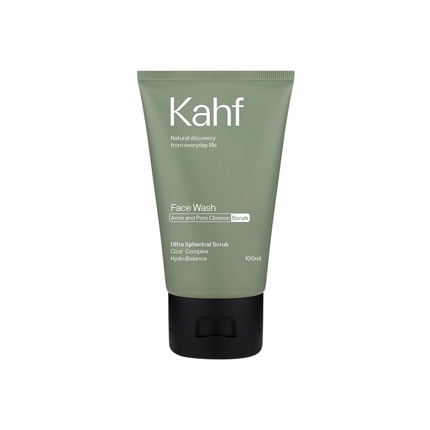 Kahf Scrub Face Wash Acne and Pore Cleanse 100ML