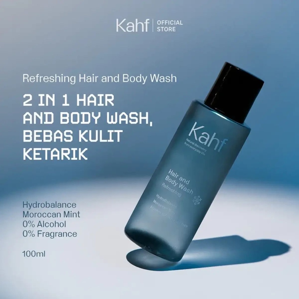 Kahf Hair and Body Wash Refreshing 100ML