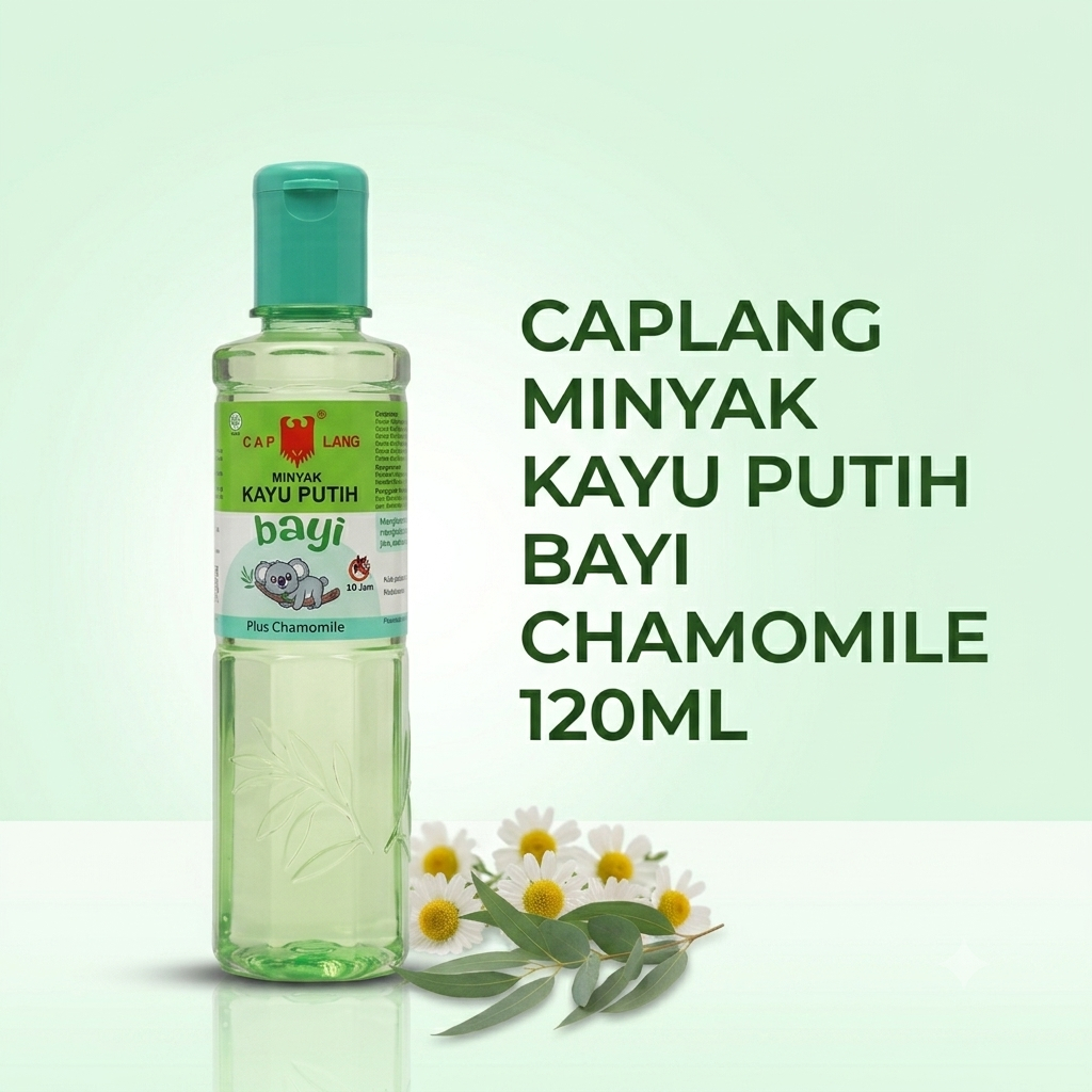 Cap Lang Minyak Kayu Putih Bayi Plus Chamomile 120ML