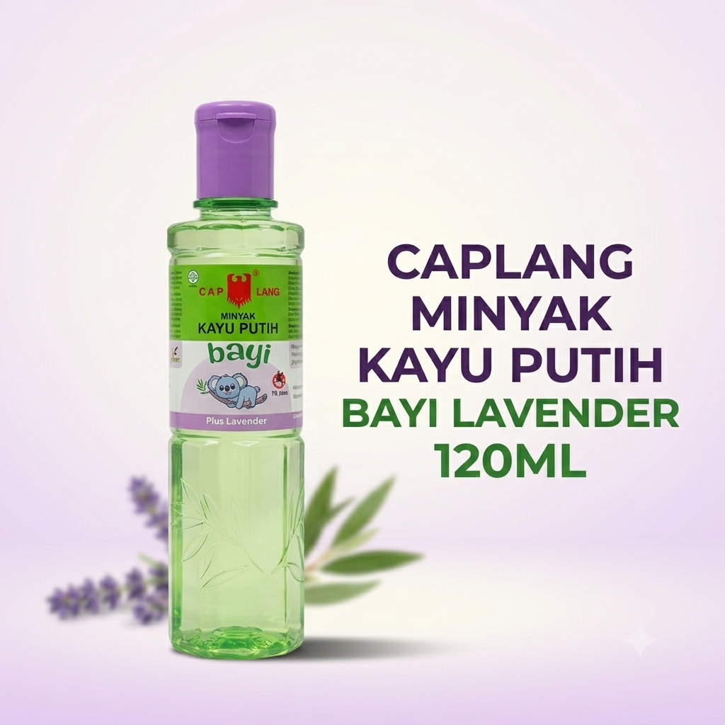 Cap Lang Minyak Kayu Putih Bayi Plus Lavender 120ML
