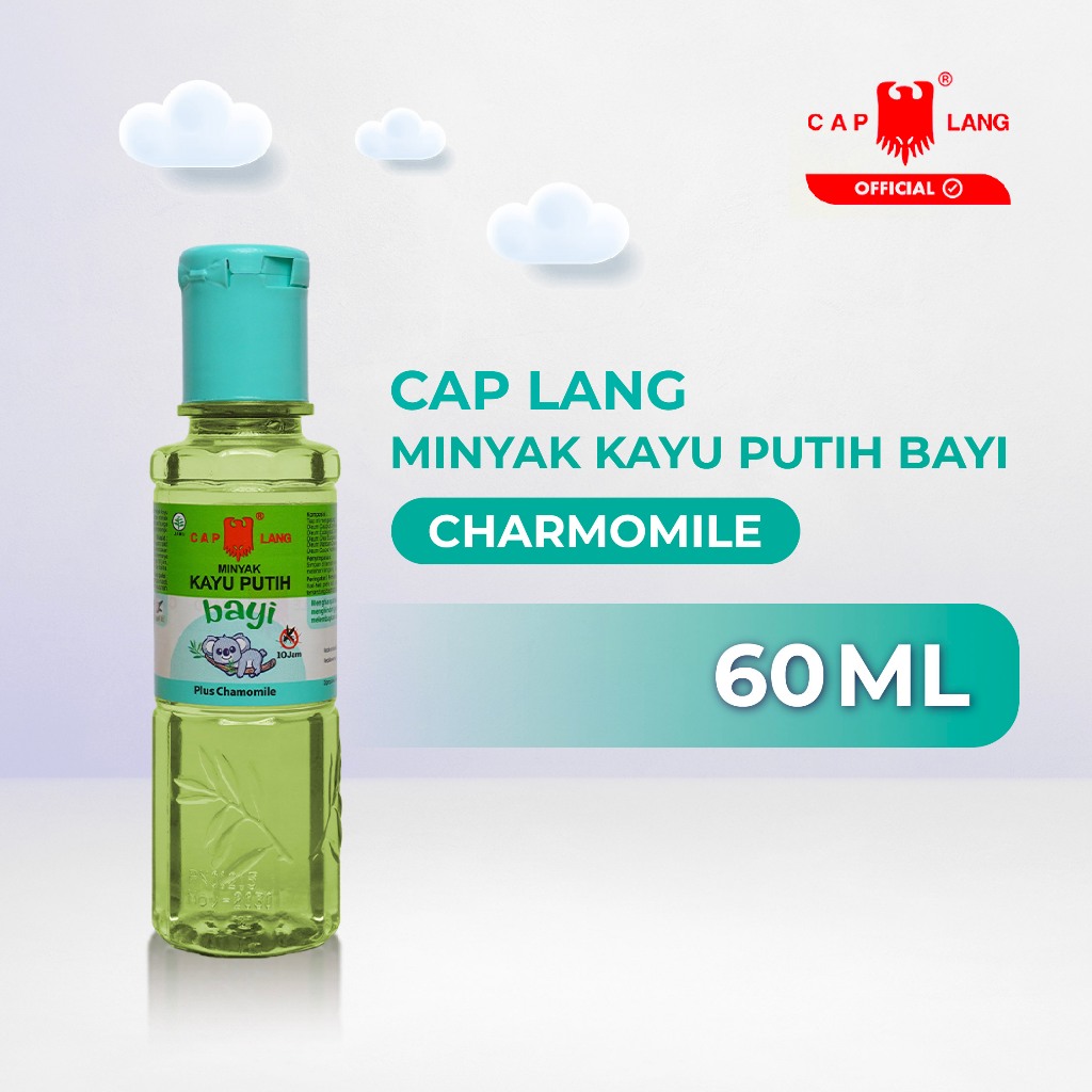 Cap Lang Minyak Kayu Putih Bayi Plus Chamomile 60ML