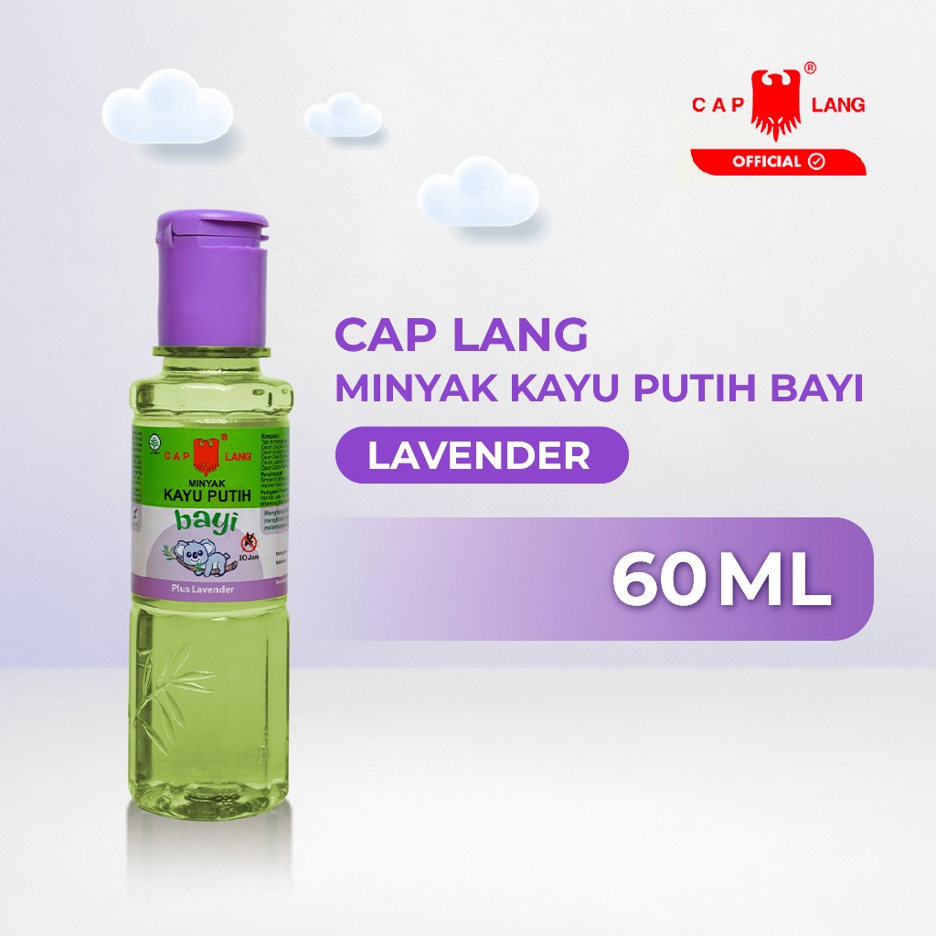 Cap Lang Minyak Kayu Putih Bayi Plus Lavender 60ML