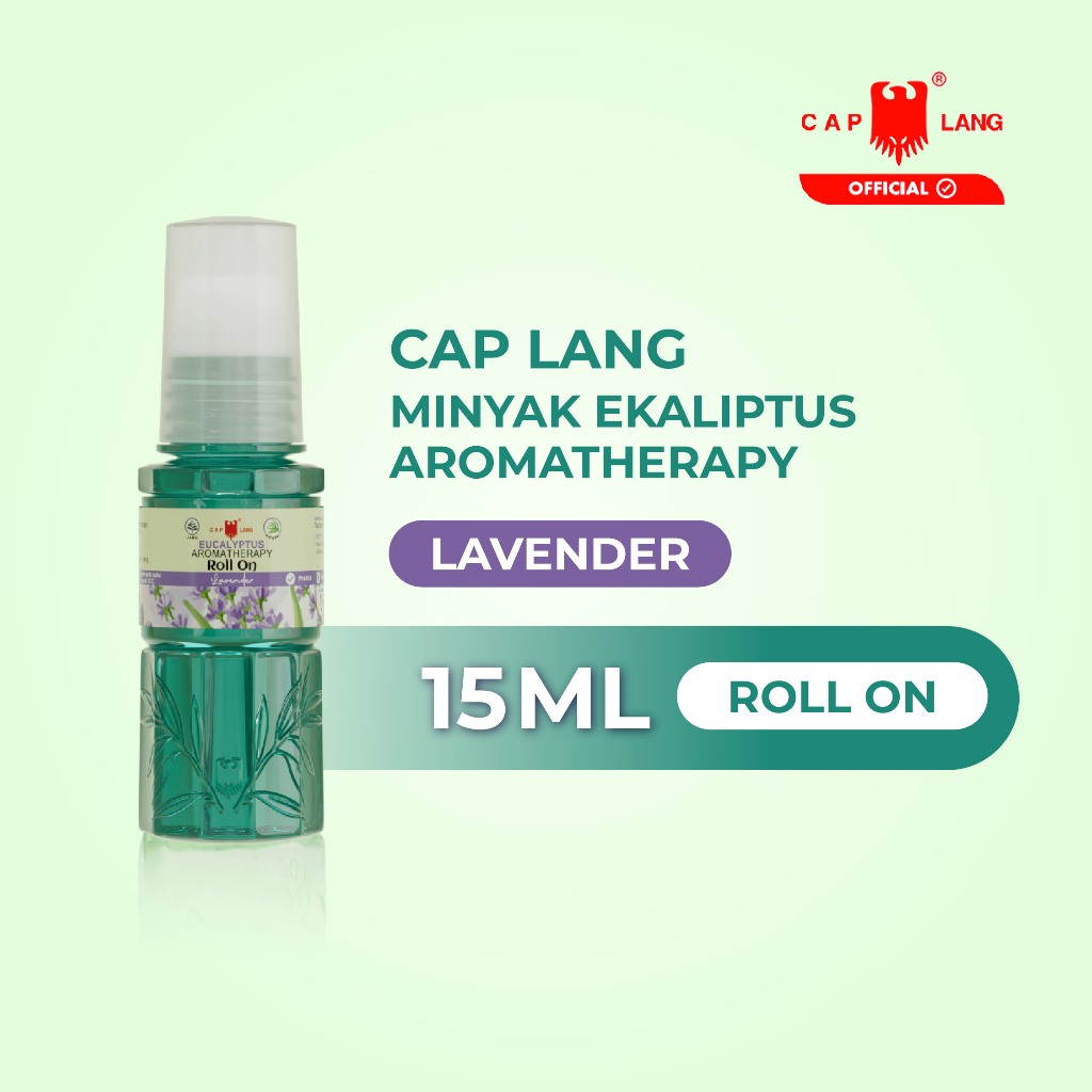 Cap Lang Ejcalyptus Aromatherapy Roll On Lavender 15ML
