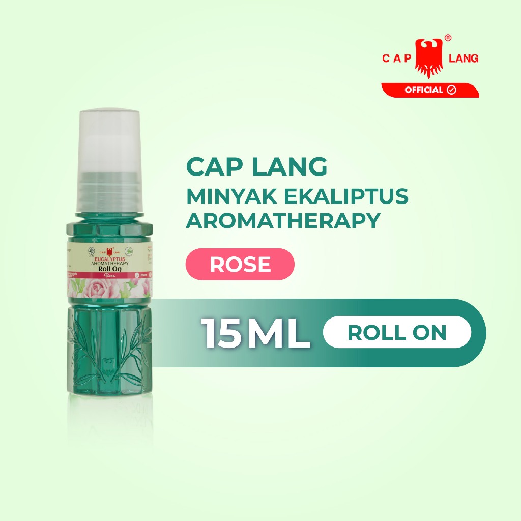 Cap Lang Ejcalyptus Aromatherapy Roll On Rose 15ML