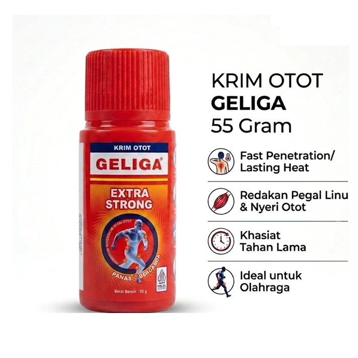 Krim Otot Geliga Extra Strong 55GR