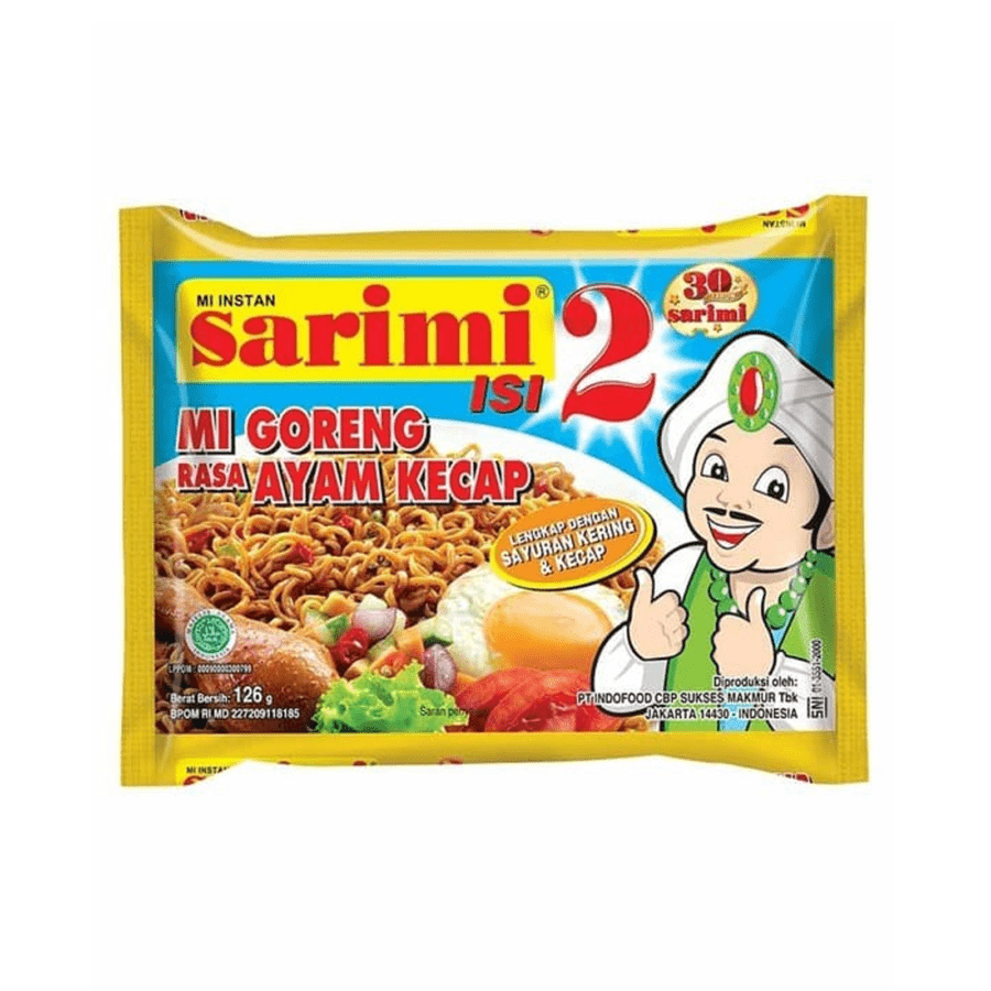 Sarimi Isi 2 Mie Goreng Rasa Ayam Kecap 126GR
