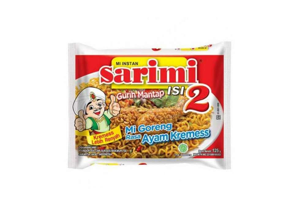 Sarimi Isi 2 Mie Goreng Rasa Ayam Kremes 125GR