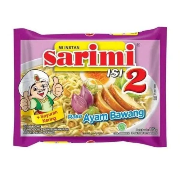 Sarimi Isi 2 Mie Kuah Rasa Ayam Bawang 125GR
