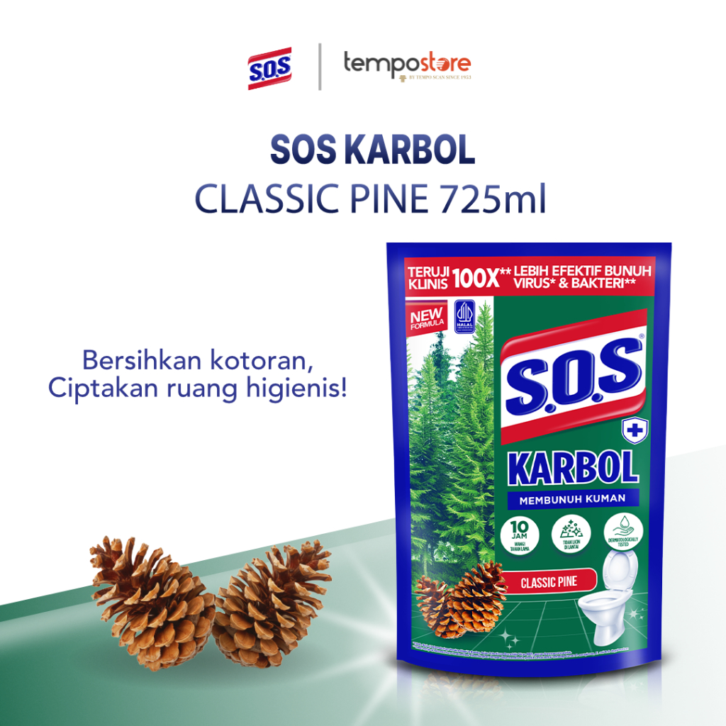 SOS Karbol Classic Pine 725ML