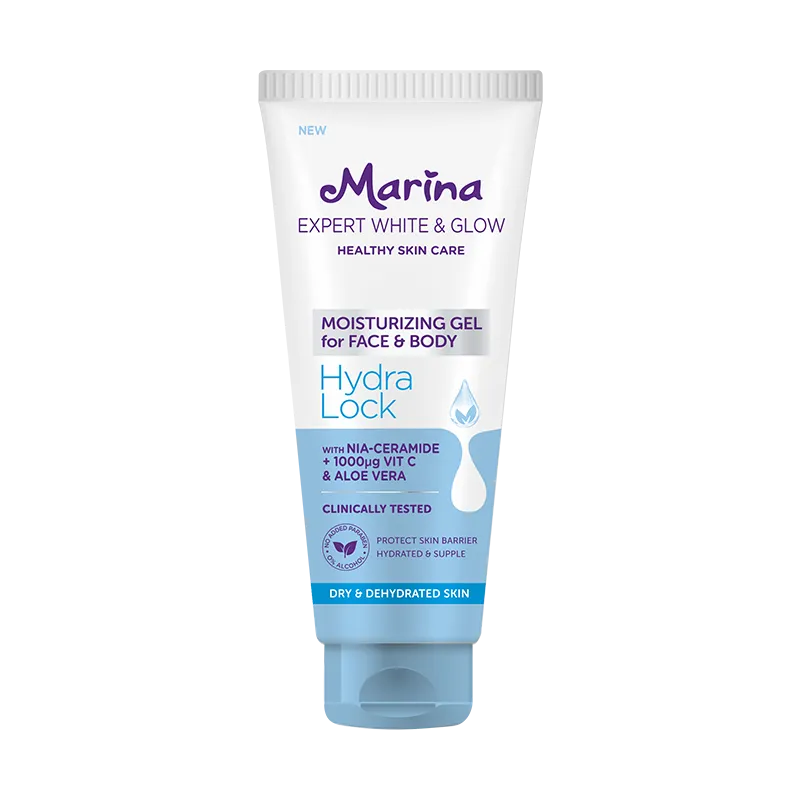 Marina Moisturizing Gel for Face & Body Hydra Lock 100ML