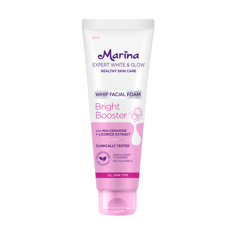 Marina Whip Facial Foam Bright Booster 50ML