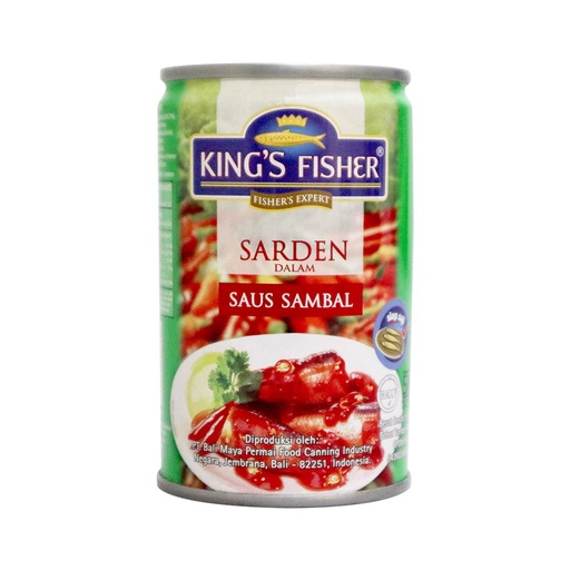 King's Fisher Sarden Saus Sambal 155GR