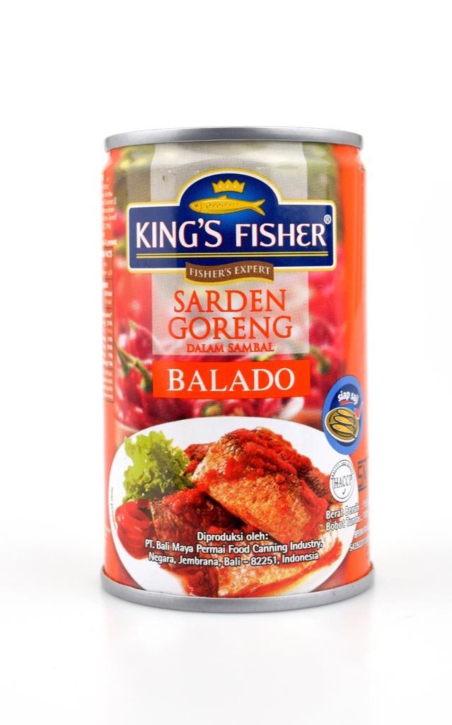 King's Fisher Sarden Goreng Balado 155GR