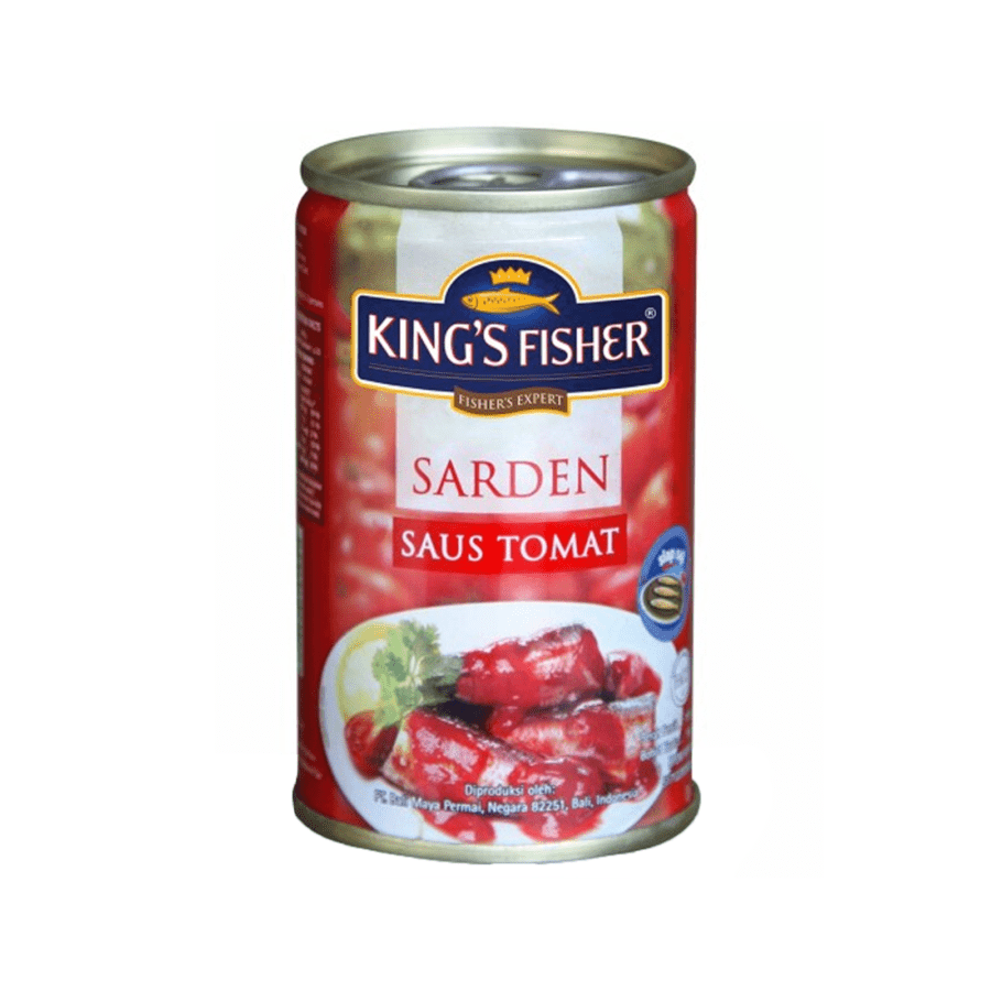King's Fisher Sarden Saus Tomat 155GR