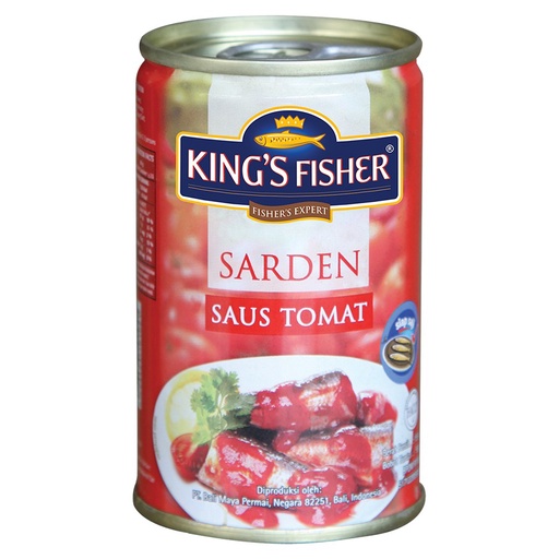 King's Fisher Sarden Saus Tomat 425GR