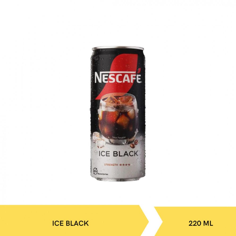 Nescafe Ice Black Can 220GR