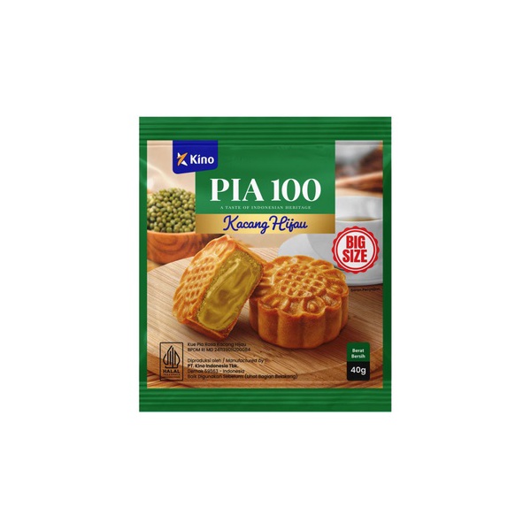 Kino Pia 100 Rasa Kacang Hijau 40GR