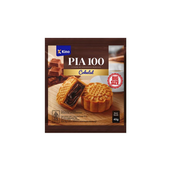 Kino Pia 100 Rasa Cokelat 40GR