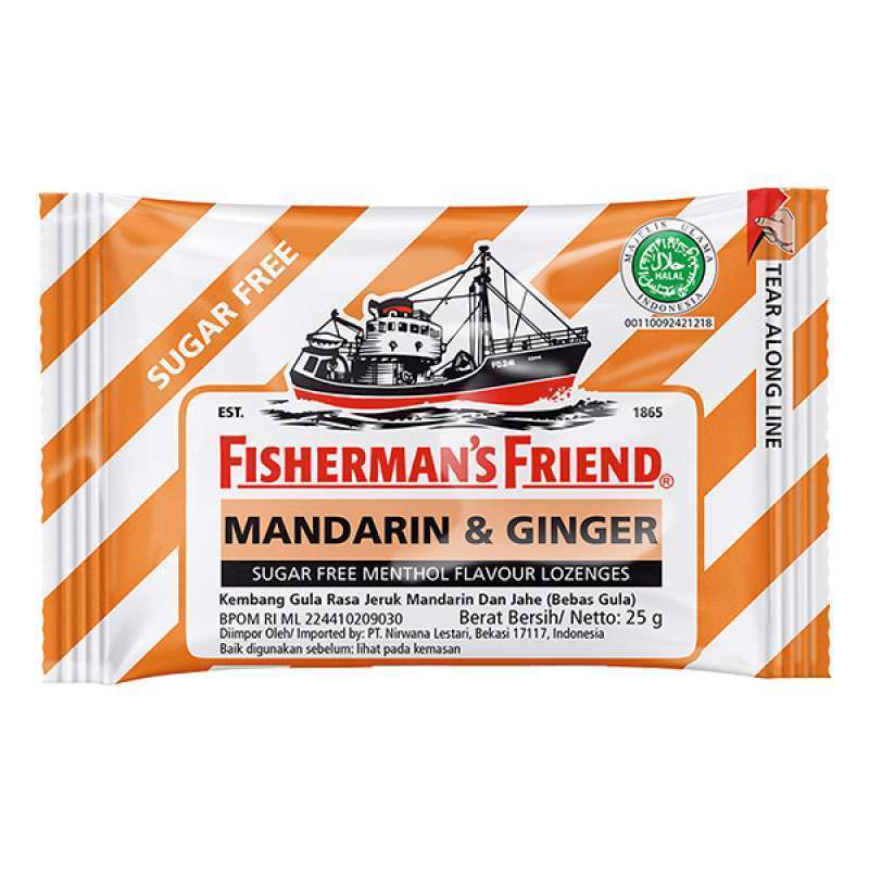 Fisherman Friend Mandarin Ginger 25GR