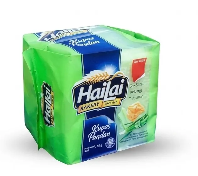 Hai Lai Roti Tawar Kupas Pandan 380GR