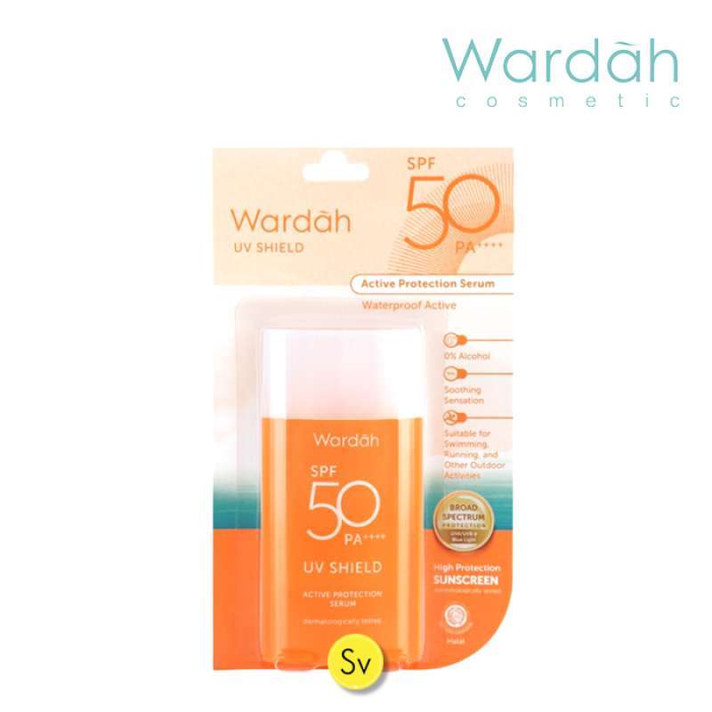 Wardah UV Shield Active Protection Sunscreen Serum SPF 50+ PA++++ 35ML