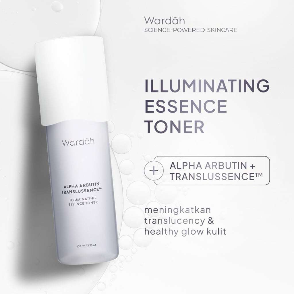 Wardah Alpha Arbutin Translussence Illuminating Essence Toner 100ML
