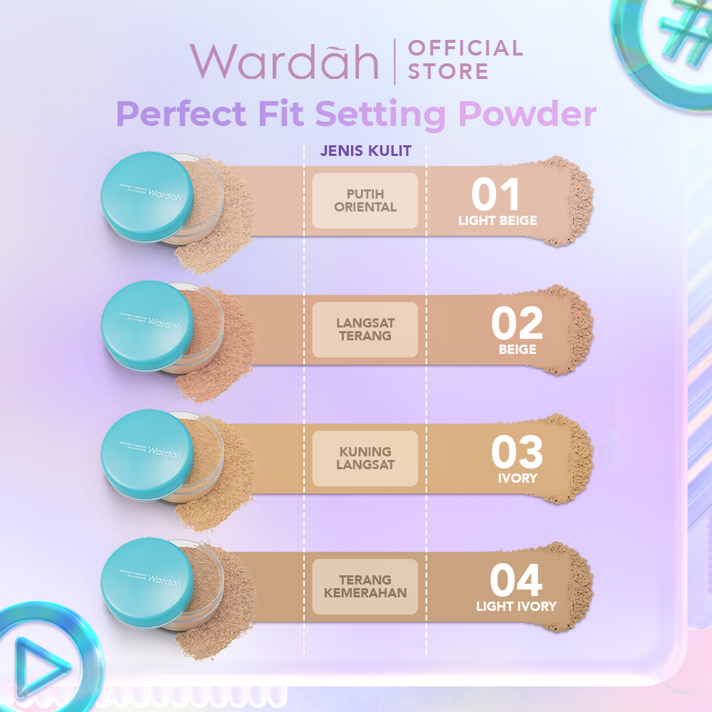 Wardah Everyday Luminous Face Powder 03 Ivory 30GR