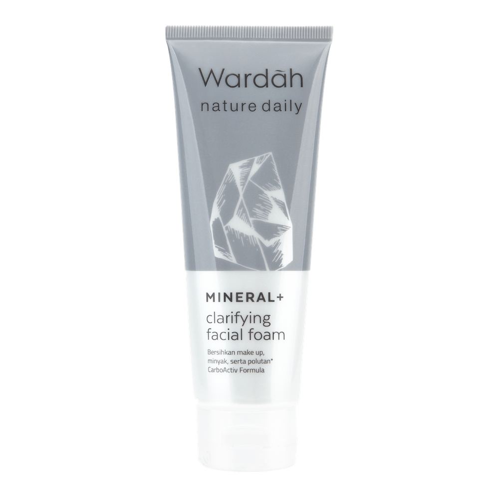 Wardah Nature Daily Mineral+ Clarifying Facial Foam 100ML