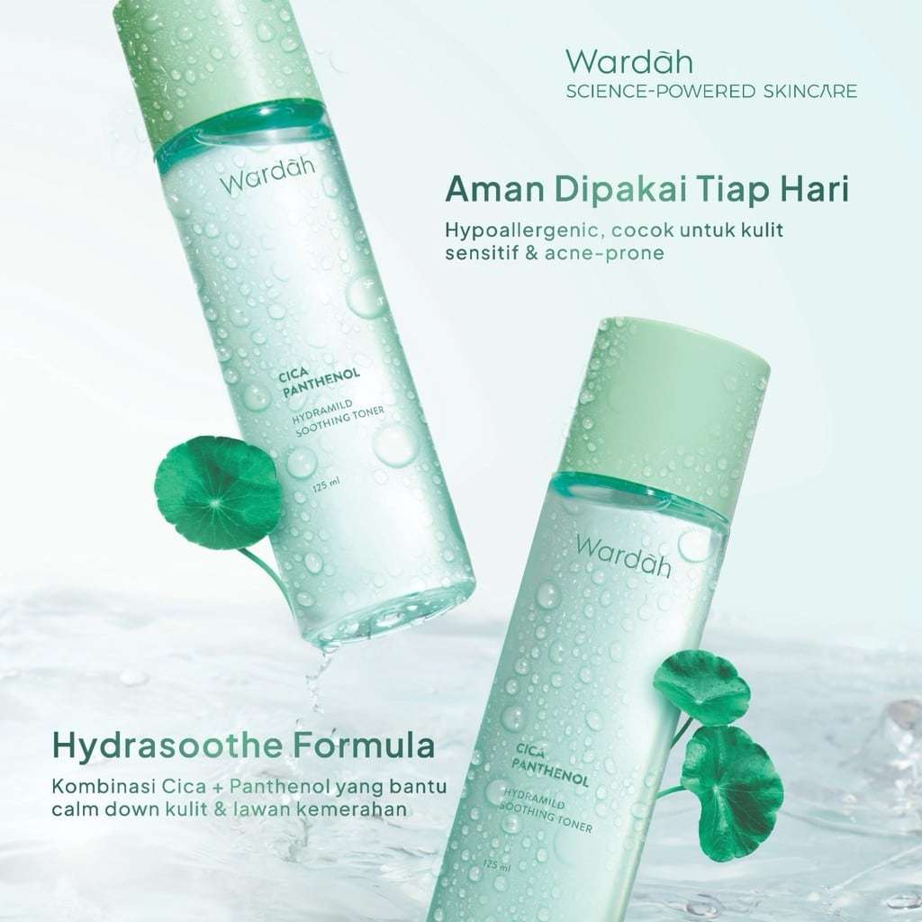 Wardah Cica Panthenol Hydramild Soothing Toner 125ML