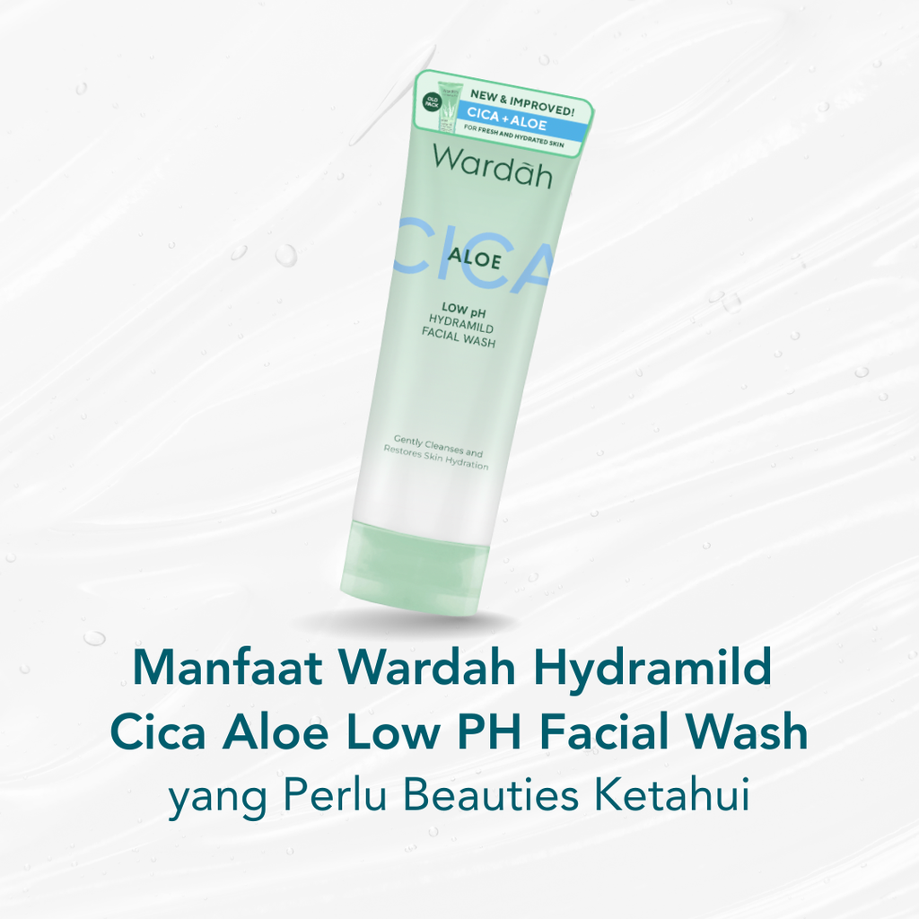 Wardah Aloe Cica Low pH Hydramild Facial Wash 50ML