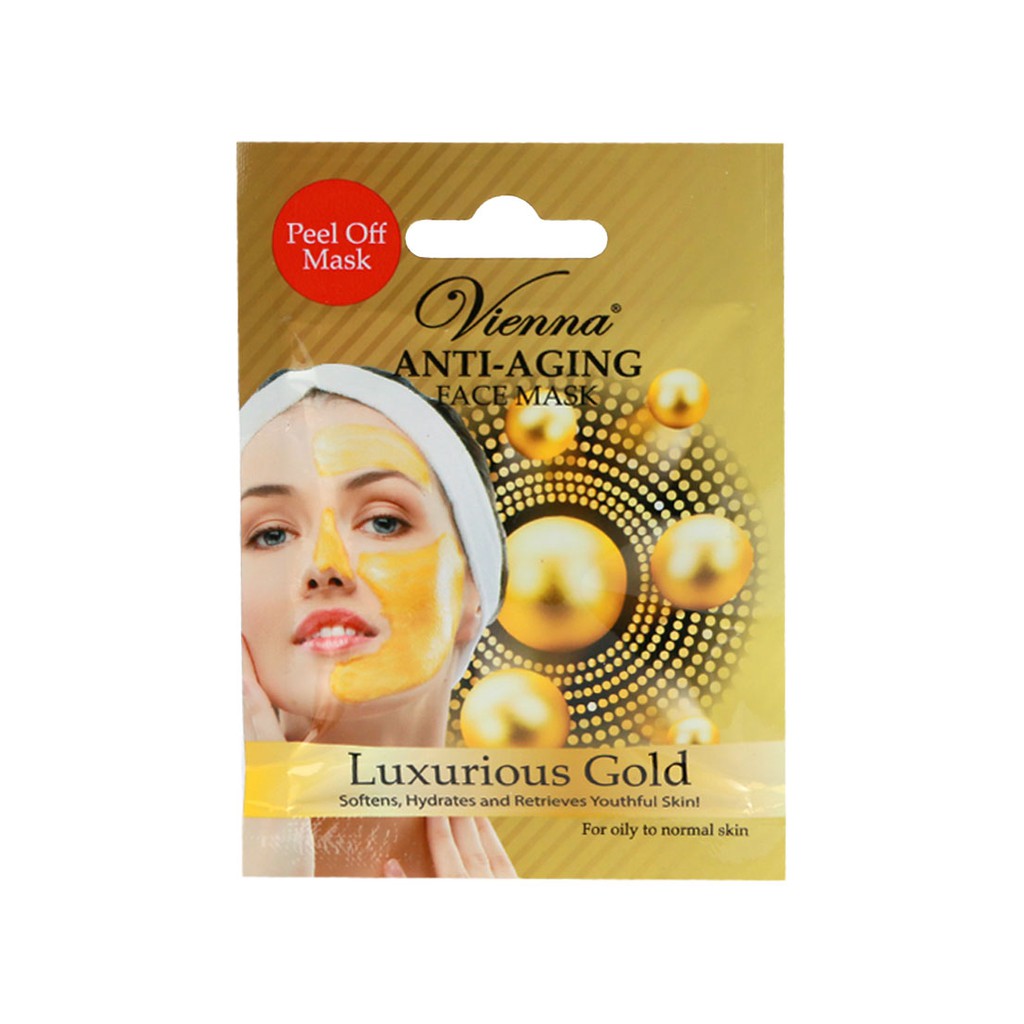 Vienna Anti-Aging Face Mask Peel Off Mask Luxurious Gold 20GR