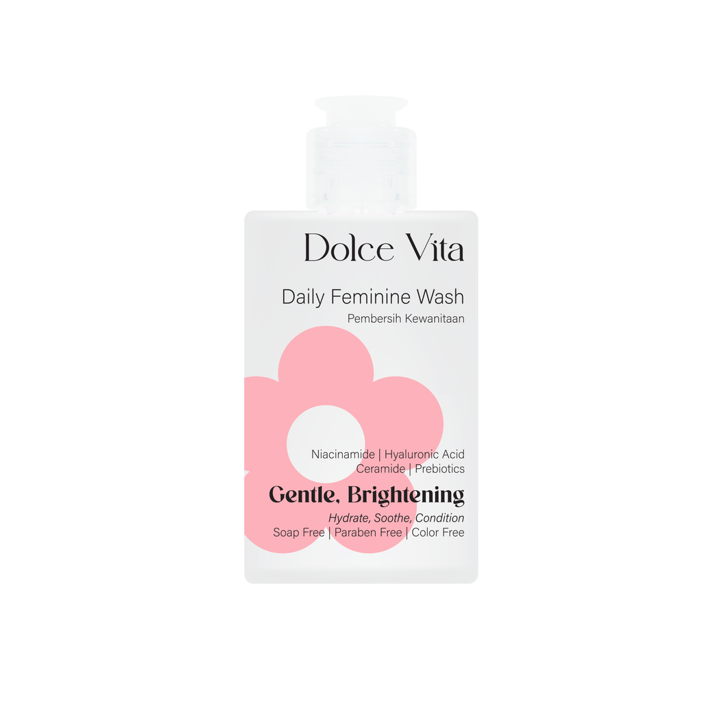 Dolce Vita Daily Feminine Wash Pembersih Kewanitaan Gentle Brightening btl 100ML