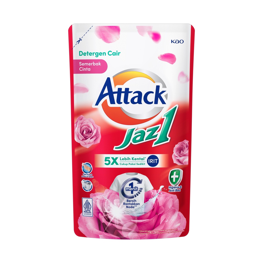 Attack Jaz1 Semerbak Cinta Detergen Cair pch 700GR