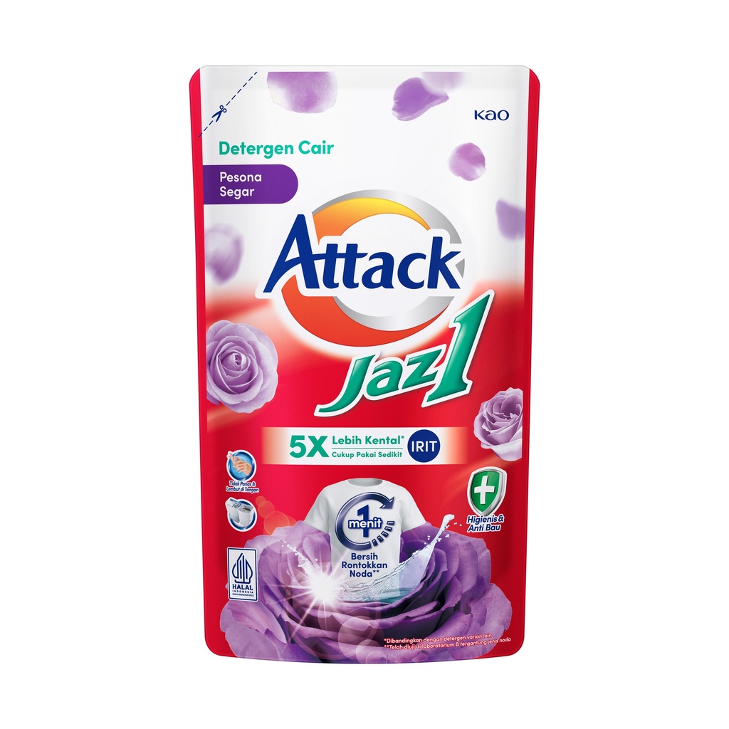 Attack Jaz1 Pesona Segar Detergen Cair pch 700GR