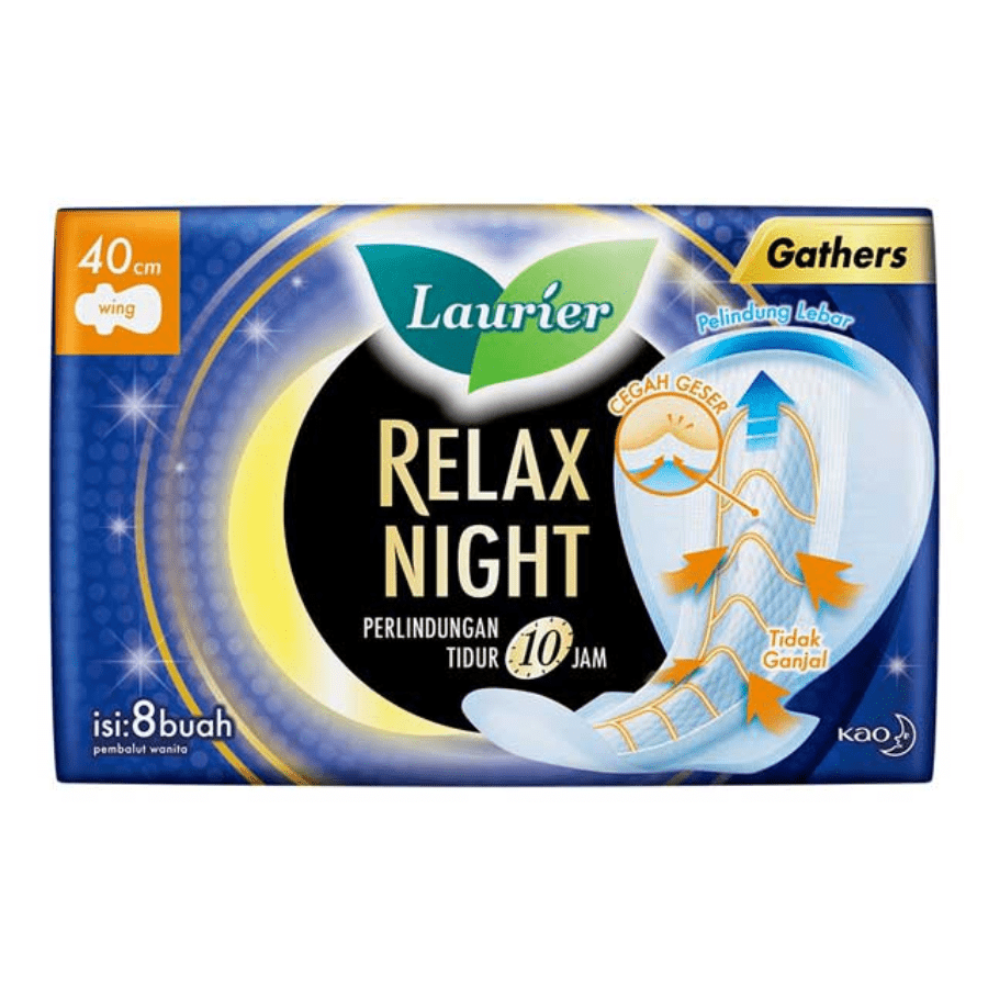 Laurier Relax Night Wing 40 CM 8PCS