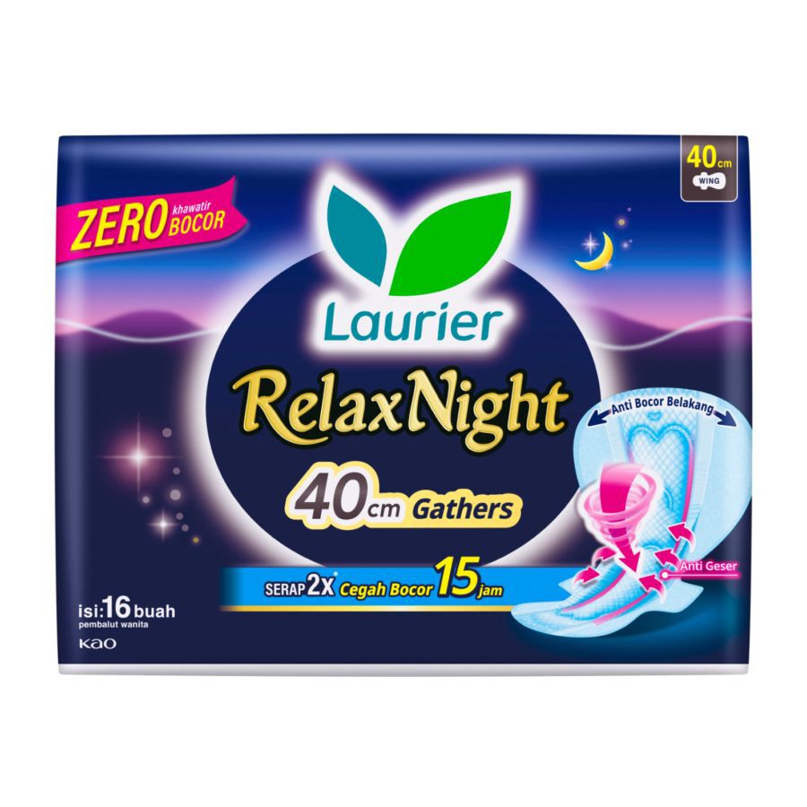 Laurier Relax Night Wing 40 CM 16PCS
