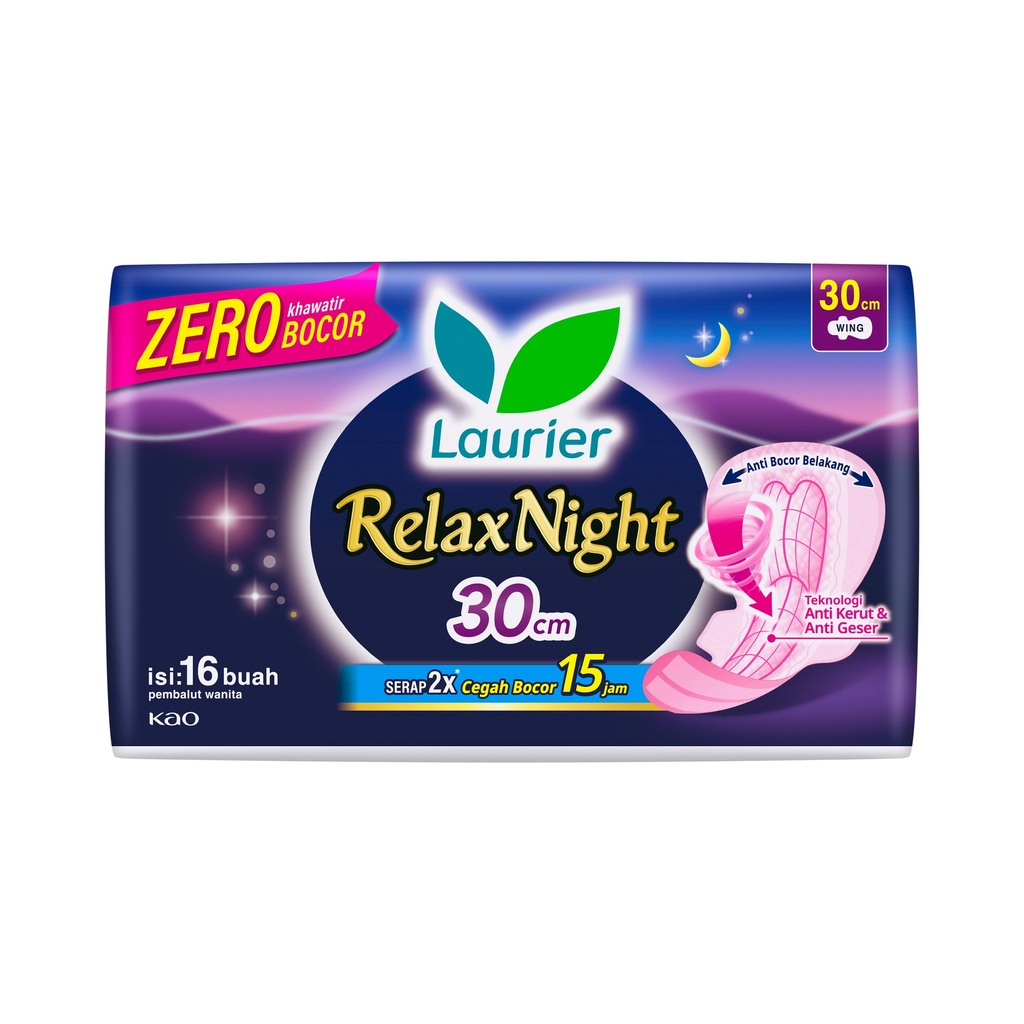 Laurier Relax Night Wing 30 CM 16PCS