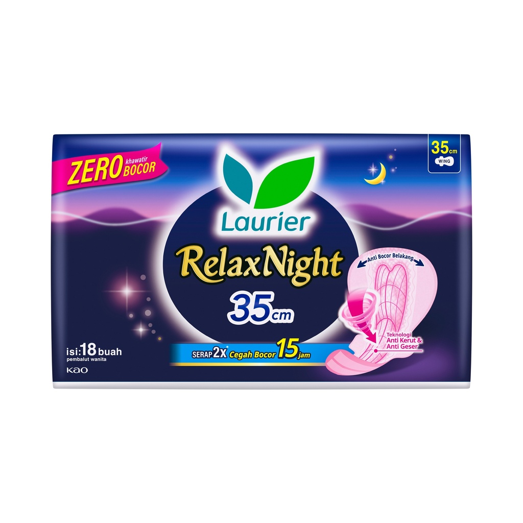 Laurier Relax Night Wing 35 CM 18PCS