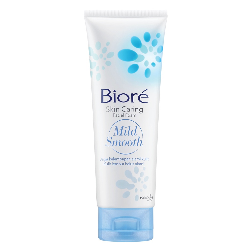 Biore Skin Caring Facial Foam Mild Smooth 100GR