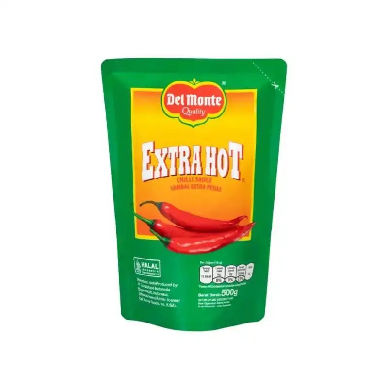 Del Monte Saus Sambal Extra Hot pch 500GR