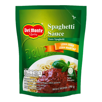 Del Monte Saus Spaghetti pch 250GR
