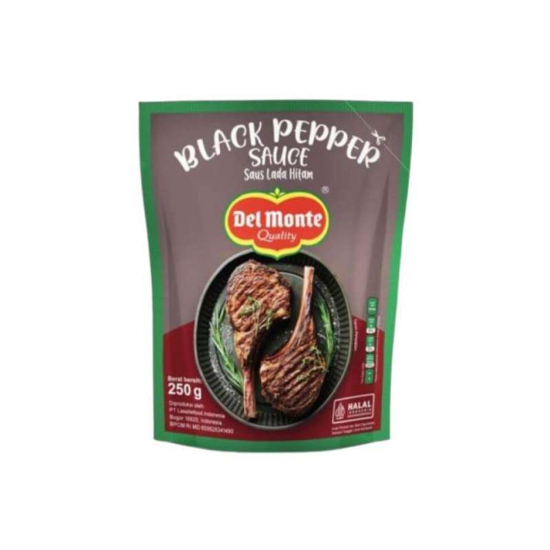 Del Monte Saus Lada Hitam pch 250GR
