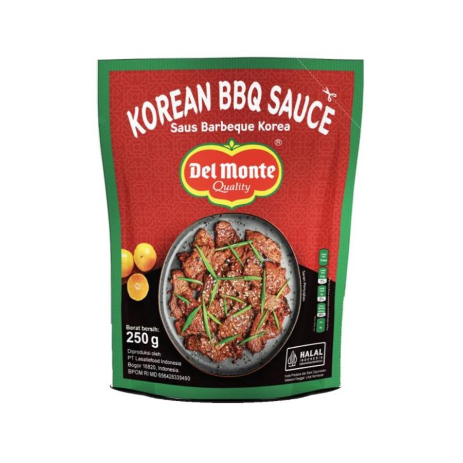 Del Monte Saus Barbeque Korea pch 250GR